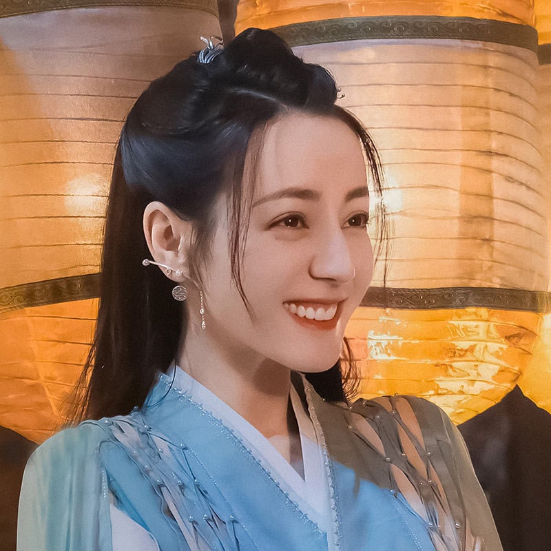 Pearl Spirit Goblin Magical Fantasy Dangling Long Chain Costume Earrings For Her, Chinese Actress Cheap Moment With Idol Dainty Jewelry